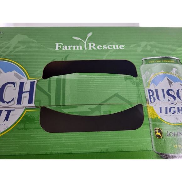 Bush Light Green John Deere Collection 30pk EMPTY Cans and Box - Picture 2 of 4